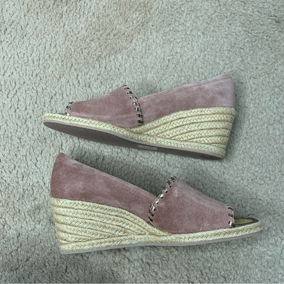 Jack Rodgers brown mauve espadrille wedges nwot - Picture 3 of 8